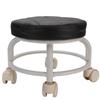 LUCKDANO Low Roller Seat, Comfortable 360 Degree Rotating Stool with Wheels, Space Saving Flexible Rolling Stool for Office Home Garage Salon Spa view 2