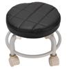 LUCKDANO Low Roller Seat, Comfortable 360 Degree Rotating Stool with Wheels, Space Saving Flexible Rolling Stool for Office Home Garage Salon Spa view 3