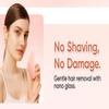 Ombra Di Nebbia Crystal Hair Eraser Reusable Nano-Glass Hair Remover & Exfoliator for Smooth Skin | Painless Hair Removal Tool for Men & Women Ideal for Leg, Body, and Back Hair Removal view 3