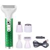 Full-Body Cordless Electric Shaver for Women, Rechargeable Hair Removal Electric Razor USB Charging 5 in 1 Painless Shaver for Bikini Women Area, Nose, Armpit, Arm, Leg Hair Trimmer (Green) view 1