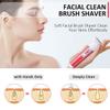 Full-Body Cordless Electric Shaver for Women, Rechargeable Hair Removal Electric Razor USB Charging 5 in 1 Painless Shaver for Bikini Women Area, Nose, Armpit, Arm, Leg Hair Trimmer (Green) view 3
