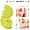 2 Pieces Mango-Shaped Makeup Sponge - Dry Wet Dual Use, Soft, Reusable, for Foundation, Blending, and Powder Application view 2