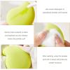 2 Pieces Mango-Shaped Makeup Sponge - Dry Wet Dual Use, Soft, Reusable, for Foundation, Blending, and Powder Application view 4