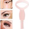 1-Piece Eye Makeup Template, Eyelash Model, Beginner Eye Makeup Aid; Eyelash Comb Applicator view 2