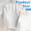 2 Pairs UV Gloves for Gel Nail Lamp, UV Protection Glove for Women Professional Fingerless UVs Light Protection Gloves Anti UVs Glove for Gel Nail Lamp Art Skin Care Fingerless for Protecting Hands view 2