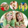 117 PCS St Patricks Day Temporary Tattoos for Boy Girl, Green Shamrock St. Patrick's Day Fake Tattoos for Women Men Adult, Irish Parade & Party Favor Supply Decoration view 4