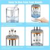 Electric Cosmetic Brush Cleaner, Automatic Makeup Brush Cleaner Machine, Portable USB Deep Cleaning for All Size Beauty Makeup Brush Set, Sponges (Black,1Pc) view 3