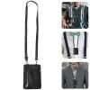 Unomor Barber Scissor Waist Bag, Large Capacity PU Leather Organizer view 4