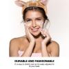 WOONEKY 3Pcs Cat Ear Headbands Elastic Hair Wraps for Women Face Washing Spa Makeup Hairbands Soft Cloth Towels Suitable for Skincare and Daily Beauty Use view 4