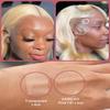 Alididi Skinlike Real Hd 613 13x6 Lace Front Wig Human Hair Pre Plucked Bleached Knots 200% Density 0.10mm Ultra-Thin Invisible Lace Blonde Wig Human Hair Body Wave For Women 22 Inch view 3