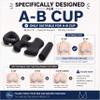 Face Down Massage Pillow and Breast Pillow Set for A-B Cup Size, Dark Gray view 2