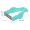 HAMPPLIES Facial Hair Remover Spring Roller for Women Handheld Epilator for Face and Chin Hair Removal Portable Green Facial Threading Tool for Upper Lip view 2