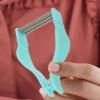 HAMPPLIES Facial Hair Remover Spring Roller for Women Handheld Epilator for Face and Chin Hair Removal Portable Green Facial Threading Tool for Upper Lip view 4