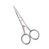 VILLFUL 2 Pcs Stainless Steel Beard Trimming Scissors and Mustache Shears for Men Grooming at Home and Barbershop, Precision Cutting Tool for Facial Hair Maintenance view 2