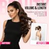 Clip in Ponytail for Women 26 Inch Wavy, Voluminous Claw Clip Ponytail Extension, Hair Extensions Ponytail & Pony Tails for Birthday, Graduation, Concert & Casual Outing view 2
