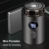 Dioche Electric Mini Rechargeable Full Body Wash Travel Car Portable Men's Smooth Efficient Shave Compact Size (Gold) view 2