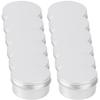 IWOWHERO 12Pcs 80Ml Aluminum Lip Balm Tins Screw-Top Multi-Function Cream Containers for Skincare Travel Cosmetic Accessories view 1