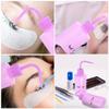 TOVINANNA 6Pcs 250Ml Portable Squeeze Bottles for Eyelash Cleaning with Curved Nozzle, Plastic Refillable Washing Bottles for Beauty Salon and Personal Care Use view 4