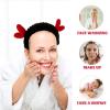 EPIGEIST 4Pcs Spa Headbands for Washing Face and Makeup, Plush Cartoon Hair Wraps for Women, Soft Fuzzy Headbands for Shower, Yoga, and Facial Care view 4
