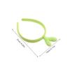 ABOOFAN 5Pcs Green Bean Sprout Headbands Lightweight Spa Beauty Hairbands for Exercise Gathering Cute Plant Hair Accessories view 2