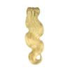 613 Blonde Body Wave Human Hair Bundles 20A Grade Brazilian Virgin Hair 100% Unprocessed Raw Blonde Bundles, Double Weft, True Length, Soft No Shedding Hair Extensions, 12inch view 2