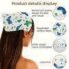 RODAILYCAY 4 Pack Hair Scarfs Headband, Triangle Head Scarves, Flowers and Butterfly with Sparkle Trail Universe Non Slip Hair Bandanas, Head Kerchief for Women Girls view 3