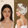 Chintiz Microfiber Hair Towel Wrap for Women - Polka Dot Bunny Super Absorbent Fast Drying Anti-Frizz Head Hair Towels, Elastic Loop Design Soft Turbans for Wet Long, Thick, Curly Hair view 3