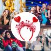 Ruby Heart Headband Hair Hoop Photo Prop Heart Costume Accessories view 4