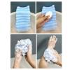ZJchao Exfoliating Shower Towel, Hexagonal Woven Dual Texture Body Face Scrubber for Sensitive Skin with Quick Drying Portable for Men Women Travel Gym (3pcs) view 4