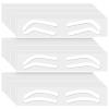 36 Pcs Disposable Eye Brow Stencils for Shaping, Ymapinc Eyebrow Tape Kit, Brow Mapping Kit, Natural Looking Easy Eyebrow Shaper for Women/Older Women, Makeup Tinting/Shaping Templates view 1