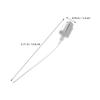 HAMPPLIES 15pcs Silver Plastic Perfume Spray Pump Head for 13mm Bottles view 2