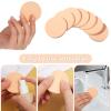 24 PCS Makeup Sponges, Facial Makeup Sponge for Foundation Blending Cosmetic Sponges Beauty Foundation Powder for All Skin Types Wet and Dry Dual Use(Skin, Round) view 4