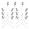 15pcs Silver 13mm Perfume Bottle Spray Heads Replacement Press Nozzles view 1