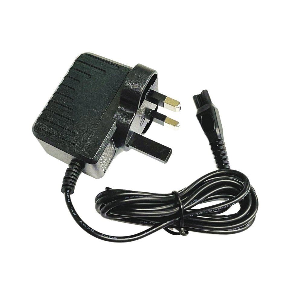 shaver charger 15V 0.5A Shaver Charger Compatible With Philips HQ8505, 3000, 5000, 7000, 9000 Series, S3233/52, S3333/54, S1332/41, BT5502 Replacement Power Adapter