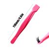 6 Pcs Lash Tweezers Flat-Tip Blunt-Safe Applicator view 2