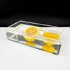 HFERTW Acrylic Water Tank for Photography, Shallow Transparent Cosmetic Shooting Tray,Rectangle Square Acrylic Tray for Photography, Ideal for Product Display & Styling (14610in) view 2