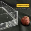HFERTW Acrylic Water Tank for Photography, Shallow Transparent Cosmetic Shooting Tray,Rectangle Square Acrylic Tray for Photography, Ideal for Product Display & Styling (14610in) view 3