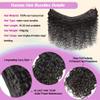 16A Human Hair Bundles 26 28 30 32 Inch Water Wave Hair Bundles Double Weft 100% Unprocessed Brazilian Virgin Deep Curly Weave 4 Bundles Water Wavy Curly Hair Extensions Real Human Hair For Women view 3
