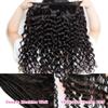 16A Human Hair Bundles 26 28 30 32 Inch Water Wave Hair Bundles Double Weft 100% Unprocessed Brazilian Virgin Deep Curly Weave 4 Bundles Water Wavy Curly Hair Extensions Real Human Hair For Women view 4