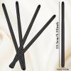 5 Pcs Soft Eyeshadow Applicators Blending Brush, Eyeliner Smudge Brush Sponge, Professional Small Pencil Eyeshadow Brushes for Eye Shadow Eyeliner Smudge Blending Precision Perfect Cut Crease view 2