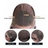Wear and Go Glueless Chocolate Brown Straight Short Bob Wigs Human Hair for Black Women 13x4 HD Lace Front Wig 180 Density for Women with Thinning Hair(10 inch) view 4