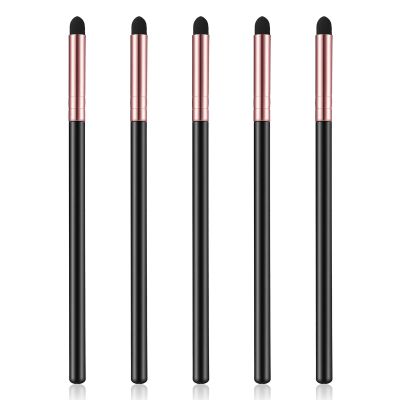 5 Pcs Eyeliner Smudge Brush Pointed Pencil Stick Set, Soft Eyeshadow Applicators Blending Brush, Eyeliner Smudge Brush Sponge,Professional Sponge Makeup Tool for Women