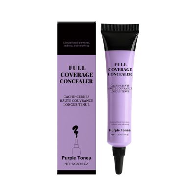 Full Coverage Concealer Color Correcting Under Eye Concealer Long-Wear Foundation for Dark Circles (02)