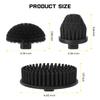 Fanttik 3 Pcs Replacement Brush Heads for Flip G9 Pro Electric Spin Scrubber, Suitable for Fanttik Flip G9 Pro Electric Scrubber Only, Brush Accessories for Bathroom, Shower, Kitchen Floor view 3