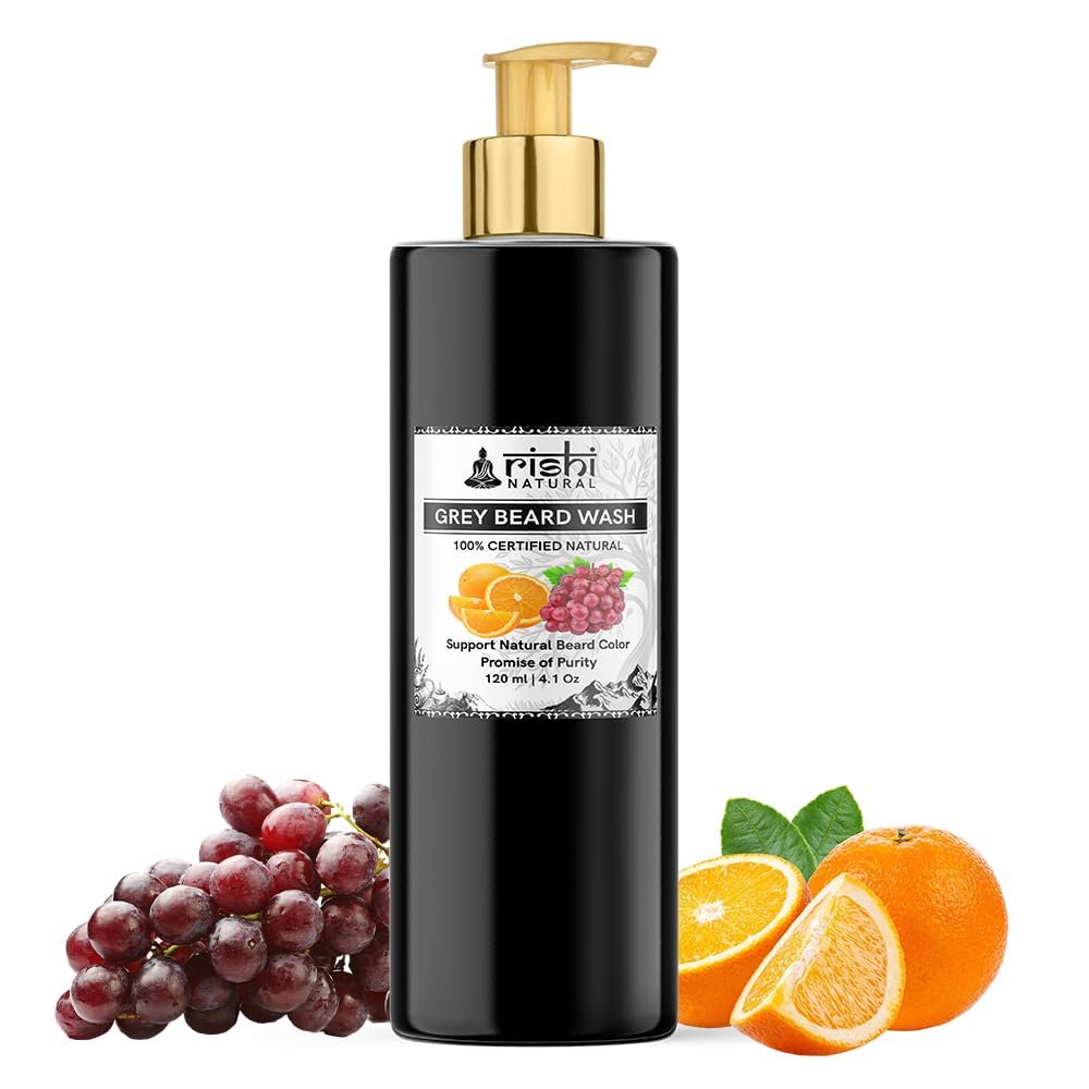 Rishi Natural Grey Beard Wash (120 ml)