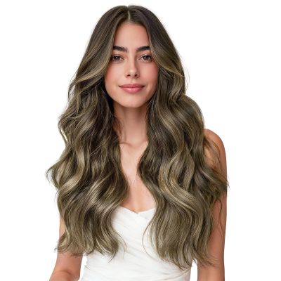 WENNALIFE Sew in Hair Extensions Real Human Hair, Thick & Invisible Weft