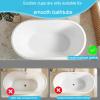 Bubble Bath Spa with Remote, Ultra-Quiet Operation, 6 Color, 93 Targeted Jets with 6 Levels, USB Interface, Anti-Slip Suction view 4