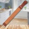 Beatifufu Dual-Sided Leather Razor Strop Sharpening Strap for Shaver Sharpening Tool, Brown Hair Removal Razor Strop for Home Use and Barber Shaving Accessories view 4