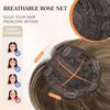Ms Taj Hair Toppers for Women with Thinning Hair, 18 Inch Straight & Natural Wavy Hair Pieces, 6.5"x6.5" Full Coverage Base, Add Hair Volume for Daily Wear & Multiple Occasions(Brown to Beige Blonde) view 4
