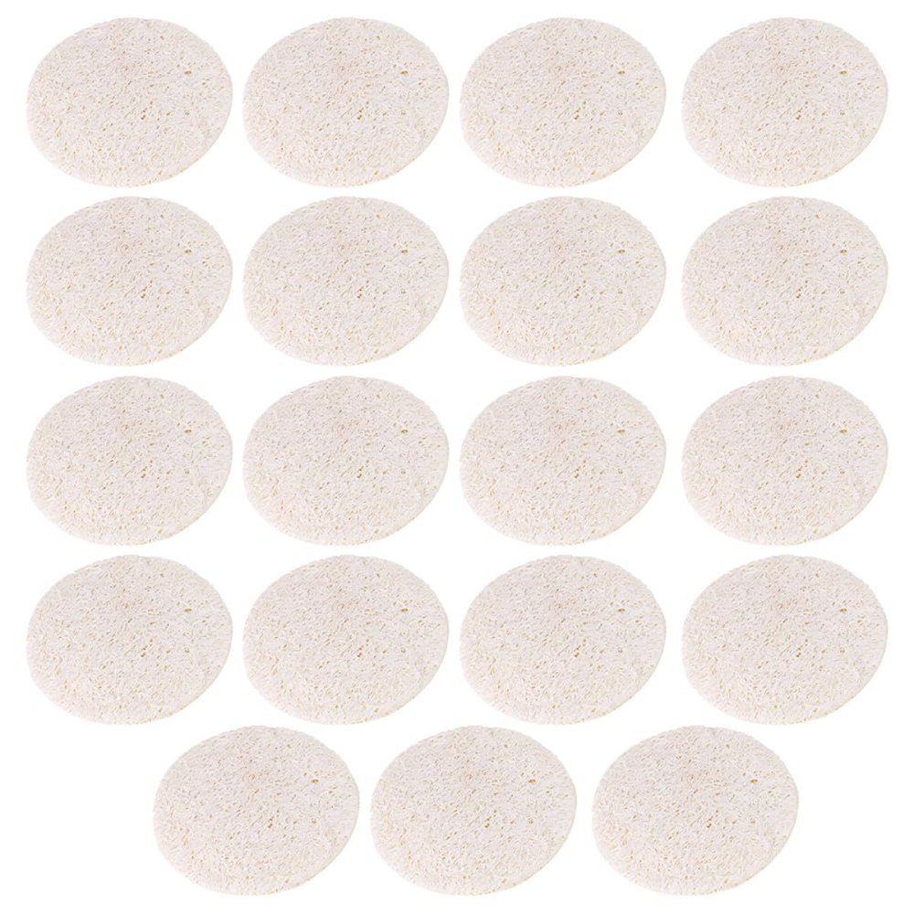 FOYTOKI Natural Loofah Facial Oil Blotting Sheets 40Pcs Oil-Absorbing Face Cleaning Sheets for Oily Skin Makeup Oil Control and Shine Removal